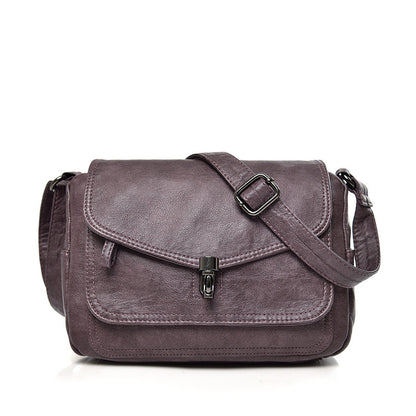 Timffly - Sac à Main Vintage en Cuir Souple