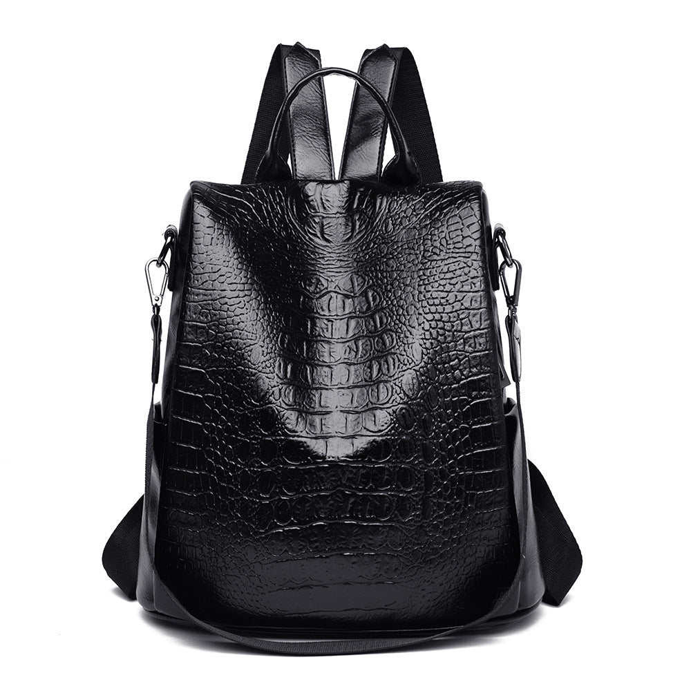 CROCA | Sac à Dos à Motif Crocodile pour Femmes - MirelleDeluxe 